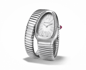 Bulgari Serpenti Tubogas Silver Diamond 101816