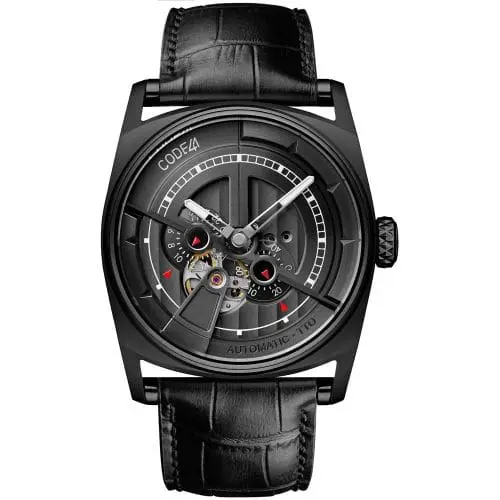 CODE41 Anomaly-01 Black PVD / Black AN01-BK-ST-ALIG-BK
