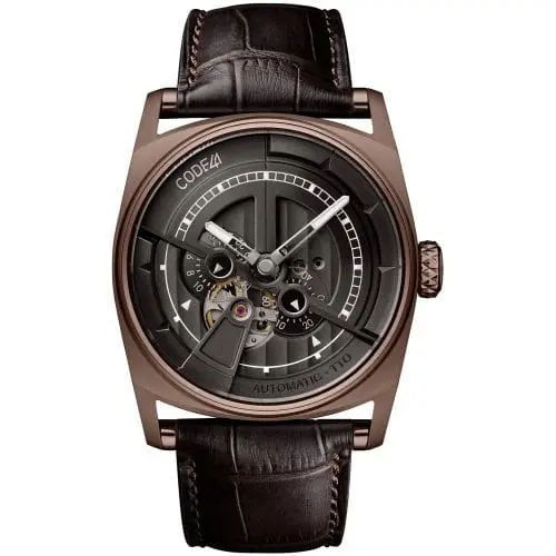 CODE41 Anomaly-01 Brown PVD / Brown AN01-BR-ST-ALIG-BR