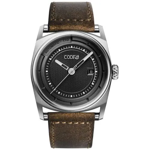 CODE41 Anomaly-02 Stainless Steel / Black AN02-IN-BK-ST-COU-VB