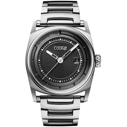 CODE41 Anomaly-02 Stainless Steel / Black AN02-IN-BK-ST-MET-IN