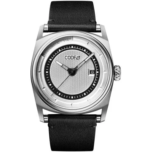 CODE41 Anomaly-02 Stainless Steel / Silver AN02-IN-SIL-ST-BK