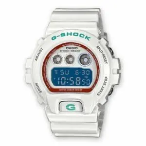 Casio DW-6900SN-7 White Red DW-6900SN-7ER