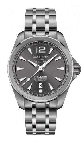 Certina DS Action 41 Quartz Titanium / Grey C032.851.44.087.00