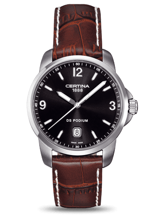 Certina DS Podium 3 Hands Black C0014101605700