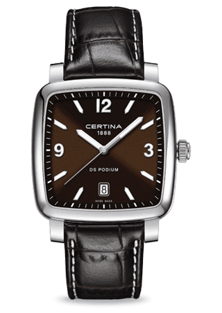 Certina DS Podium Square Brown C0255101629700
