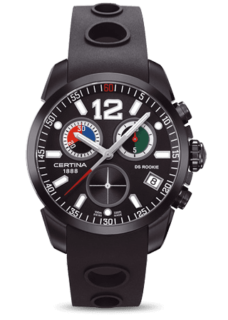 Certina DS Rookie Chronograph Black C0164171705701
