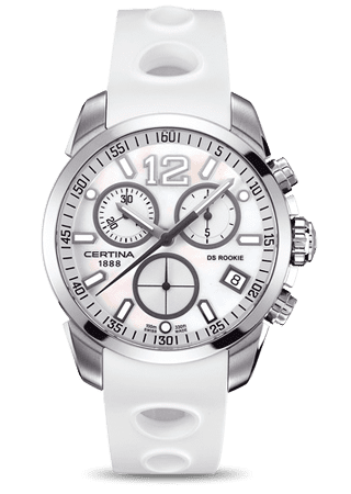 Certina DS Rookie Chronograph White C0164171711700