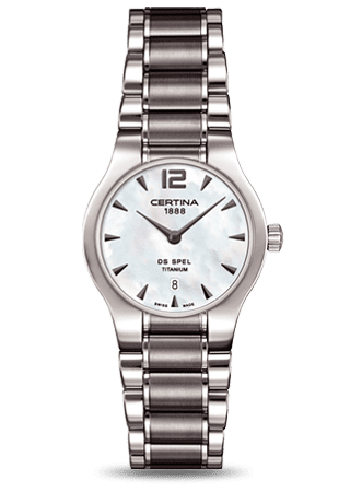 Certina DS Spel Lady Round Titanium C0122094411700