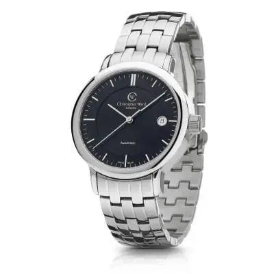Christopher Ward Malvern C5 MK1 Stainless Steel / Black / Bracelet C5SKS