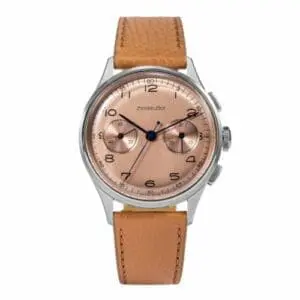 Excelsior Park Chronograph Stainless Steel / Salmon / Brown Matte EP95004-BR