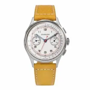 Excelsior Park Chronograph Stainless Steel / White / Yellow-Brown Matte EP95000-YE