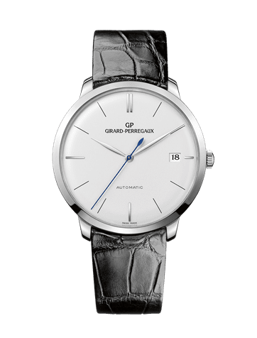 Girard-Perregaux 1966 41 White Gold / Silver 49527-53-131-BK6A