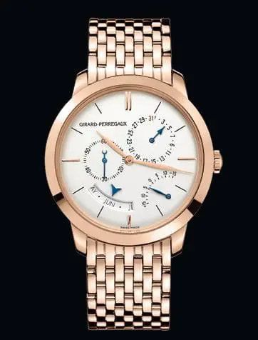 Girard-Perregaux 1966 Annual Calendar Equation of Time Pink Gold Bracelet 49538-52-131-52A