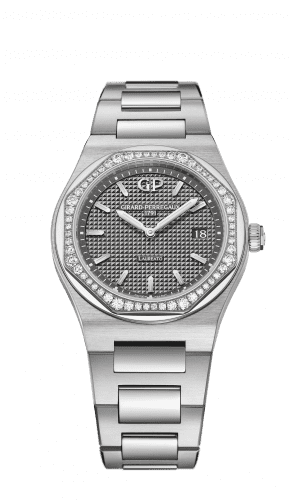 Girard-Perregaux Laureato 34 Quartz Stainless Steel / Diamond / Grey 80189D11A231-11A