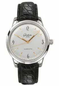 Glashütte Original Sixties Stainless Steel / Silver / Alligator / Pin 1-39-52-01-02-04