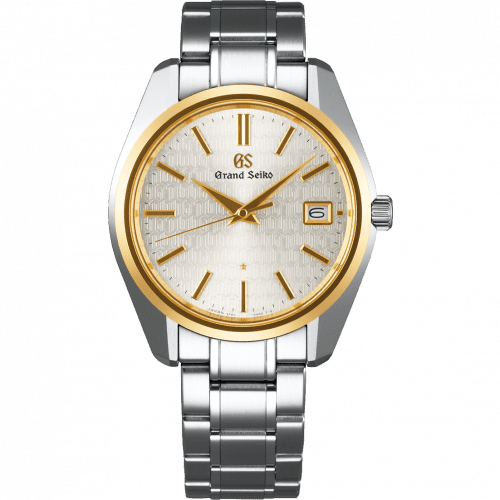 Grand Seiko Quartz Date Stainless Steel / Yellow Gold / Caliber 9F 25th Anniversary Limited Edition SBGV238