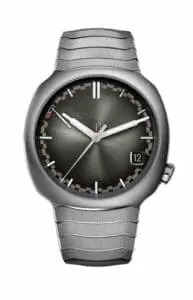 H. Moser & Cie Streamliner Perpetual Calendar Stainless Steel / Grey 6812-1200