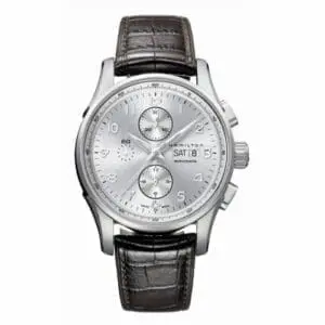 Hamilton Jazzmaster Maestro Chrono Automatic 45mm Silver Dial H32716859