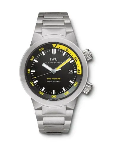 IWC Aquatimer 2000 Titanium / Black / Bracelet IW3538-03