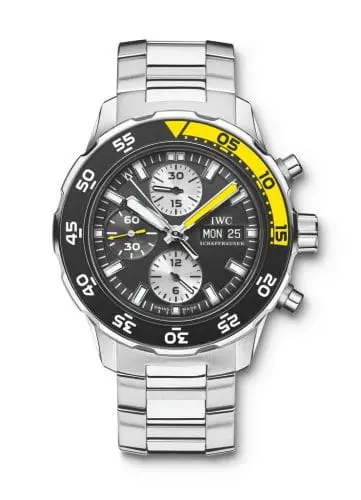 IWC Aquatimer Chronograph Stainless Steel / Black / Bracelet IW3767-01