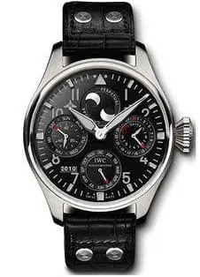 IWC Big Pilot Perpetual Calendar Stainless Steel / Black / Zegg & Cerlati IW5026-21