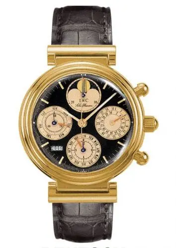 IWC Da Vinci Perpetual Red Gold / Black / German IW3750-23