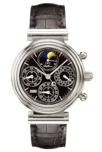 IWC Da Vinci Perpetual Stainless Steel / Black / English IW3750-30