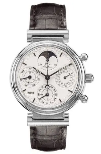 IWC Da Vinci Perpetual White Gold / White / English IW3750-08