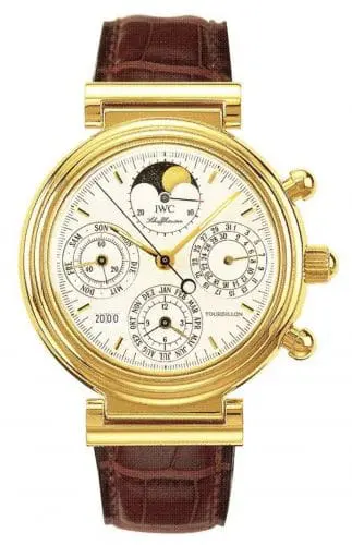IWC Da Vinci Tourbillon Yellow Gold / French IW3752-04