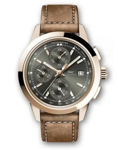 IWC Ingenieur Chronograph Custom Red Gold / Green-Gold / Calf IW3808-CZ