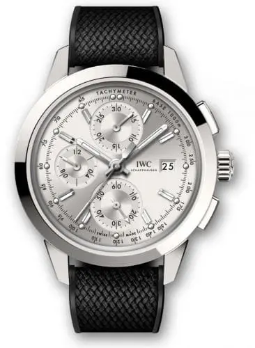 IWC Ingenieur Chronograph Custom Stainless Steel / Silver-Rhodium / Rubber IW3808-AD