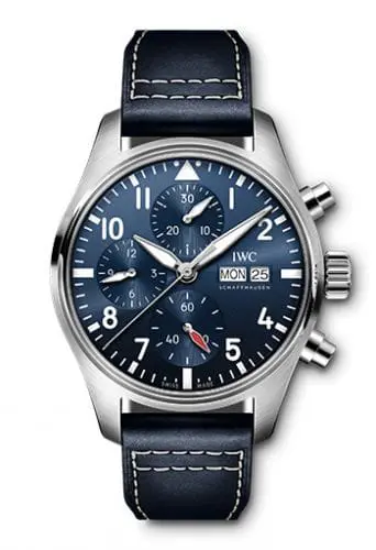 IWC Pilot's Watch Chronograph 41 Stainless Steel / Blue IW3881-01