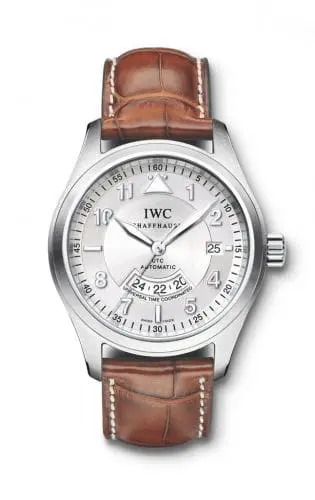 IWC Pilot's Watch Spitfire UTC Stainless Steel / Silver / Strap IW3251-10