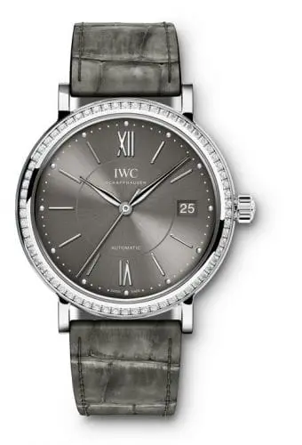 IWC Portofino Automatic 37 Stainless Steel / Diamond / Ardoise IW4581-04