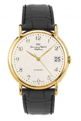 IWC Portofino Automatic Yellow Gold / Silver - Breguet / Strap IW3513-05
