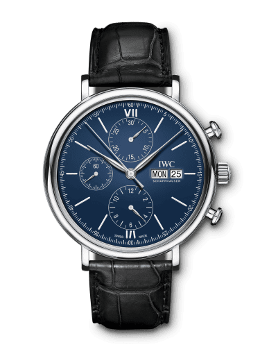 IWC Portofino Chronograph 150 Years Stainless Steel / Blue IW3910-23