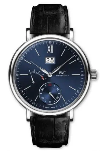 IWC Portofino Hand-Wound Big Date White Gold / Laureus Charity Night Milano 2016 IW5161-04
