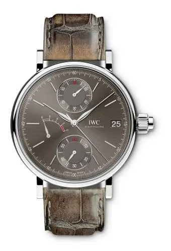 IWC Portofino Hand-Wound Monopusher White Gold / Slate IW5151-03