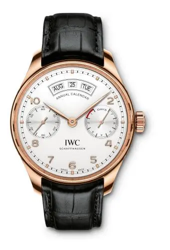 IWC Portugieser Annual Calendar Red Gold / Silver IW5035-04