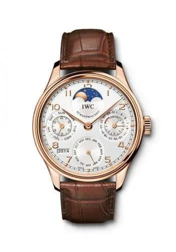 IWC Portugieser Perpetual Calendar 5023 Red Gold / Silver IW5023-06