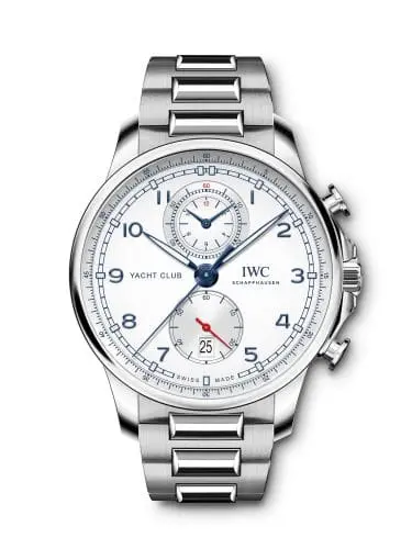 IWC Portugieser Yacht Club Chronograph Stainless Steel / Silver / Bracelet IW3907-02
