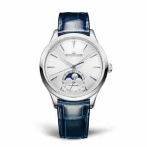 Jaeger-LeCoultre Master Ultra Thin Moon 36 Stainless Steel / Silver / Alligator 1248420