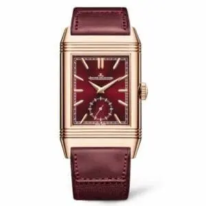Jaeger-LeCoultre Reverso Tribute Duoface Fagliano Pink Gold / Burgundy 398256J