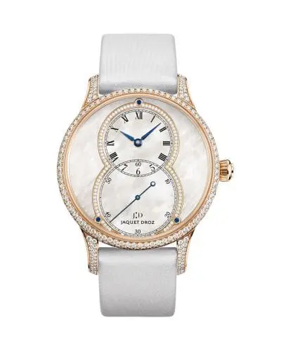 Jaquet Droz Grande Seconde 39 Mother of Pearl Diamond / Red Gold J014013227