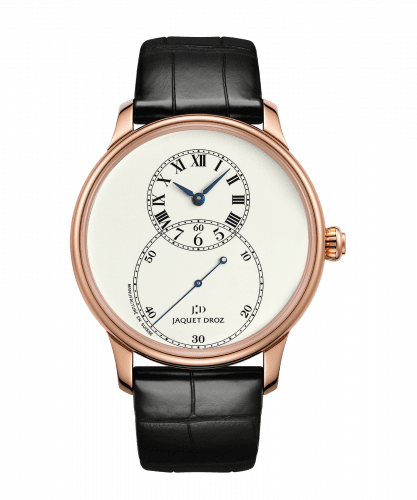 Jaquet Droz Grande Seconde 43 Ivory Enamel / Red Gold J003033204