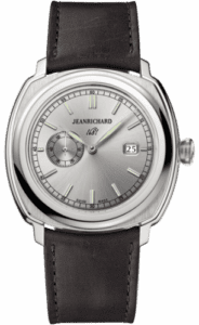 JeanRichard 1681 Small Seconds Stainless Steel / Silver / Barenia 60330-11-133-HB20