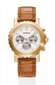 Kobold Soarway Chronograph Red Gold / White KD 030779