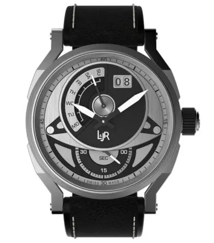 L & Jr Step One Day & Date Stainless Steel / Grey S1303