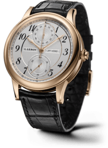 Leroy Osmior Automatic Single Push-Piece Chronograph Pink Gold LL101/1